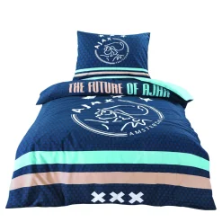 Ajax Katoenen Dekbedovertrek 1 Persoons (140X200 Cm)