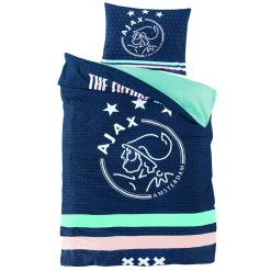 Ajax Katoenen Dekbedovertrek 1 Persoons (140X200 Cm)