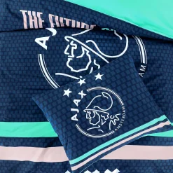 Ajax Katoenen Dekbedovertrek 1 Persoons (140X200 Cm)