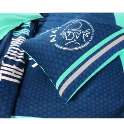 Ajax Katoenen Dekbedovertrek 1 Persoons (140X200 Cm)