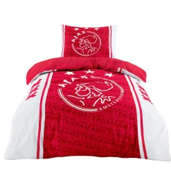 Ajax Katoenen Dekbedovertrek 1 Persoons (140X200 Cm)