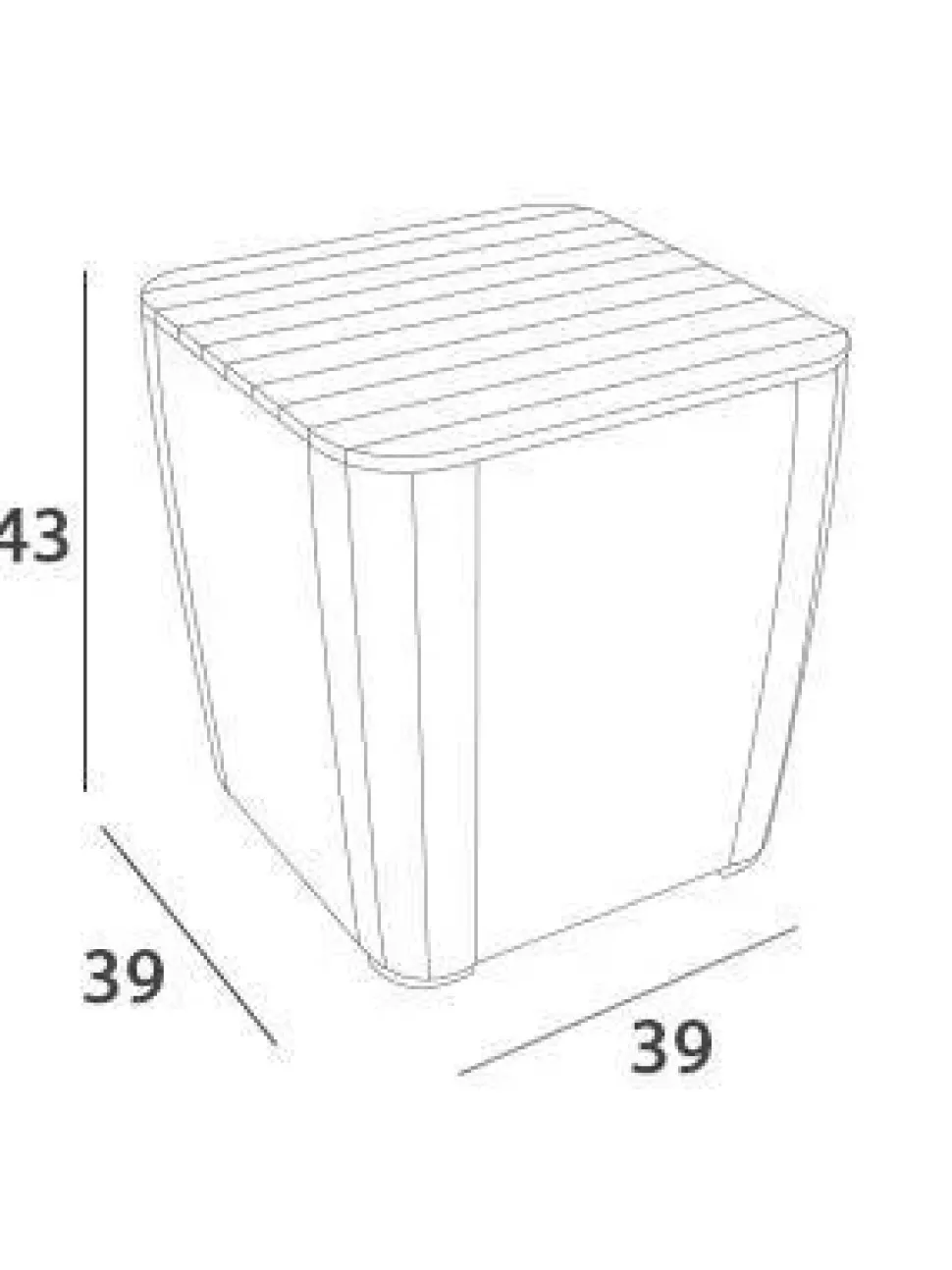 Allibert Salontafel Luzon