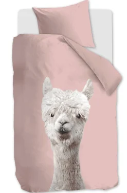 Ambiante Katoenen Dekbedovertrek 1 Persoons Alpaca (140X220 Cm)