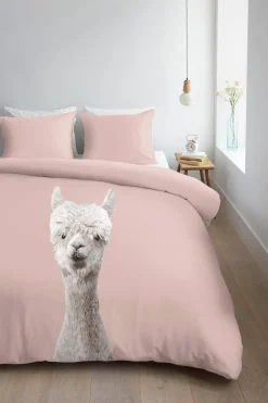 Ambiante Katoenen Dekbedovertrek 1 Persoons Alpaca (140X220 Cm)