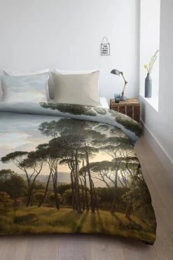 Ambiante Katoensatijnen Dekbedovertrek Lits-Jumeaux Nature (240X220 Cm)