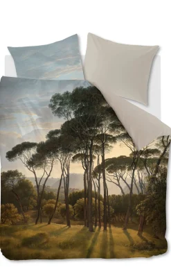 Ambiante Katoensatijnen Dekbedovertrek Lits-Jumeaux Nature (240X220 Cm)