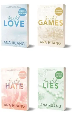 Ana Huang Twisted Love Games Hate Lies Set
