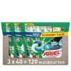 Ariel Pods+ Vloeibaar Wasmiddelcapsules + Touch Van Lenor Unst Color - 3 X 40 Wasbeurten - 120 Wasbeurten