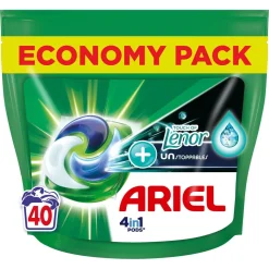 Ariel Pods+ Vloeibaar Wasmiddelcapsules + Touch Van Lenor Unst Color - 3 X 40 Wasbeurten - 120 Wasbeurten