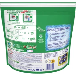 Ariel Pods+ Vloeibaar Wasmiddelcapsules + Touch Van Lenor Unst Color - 3 X 40 Wasbeurten - 120 Wasbeurten