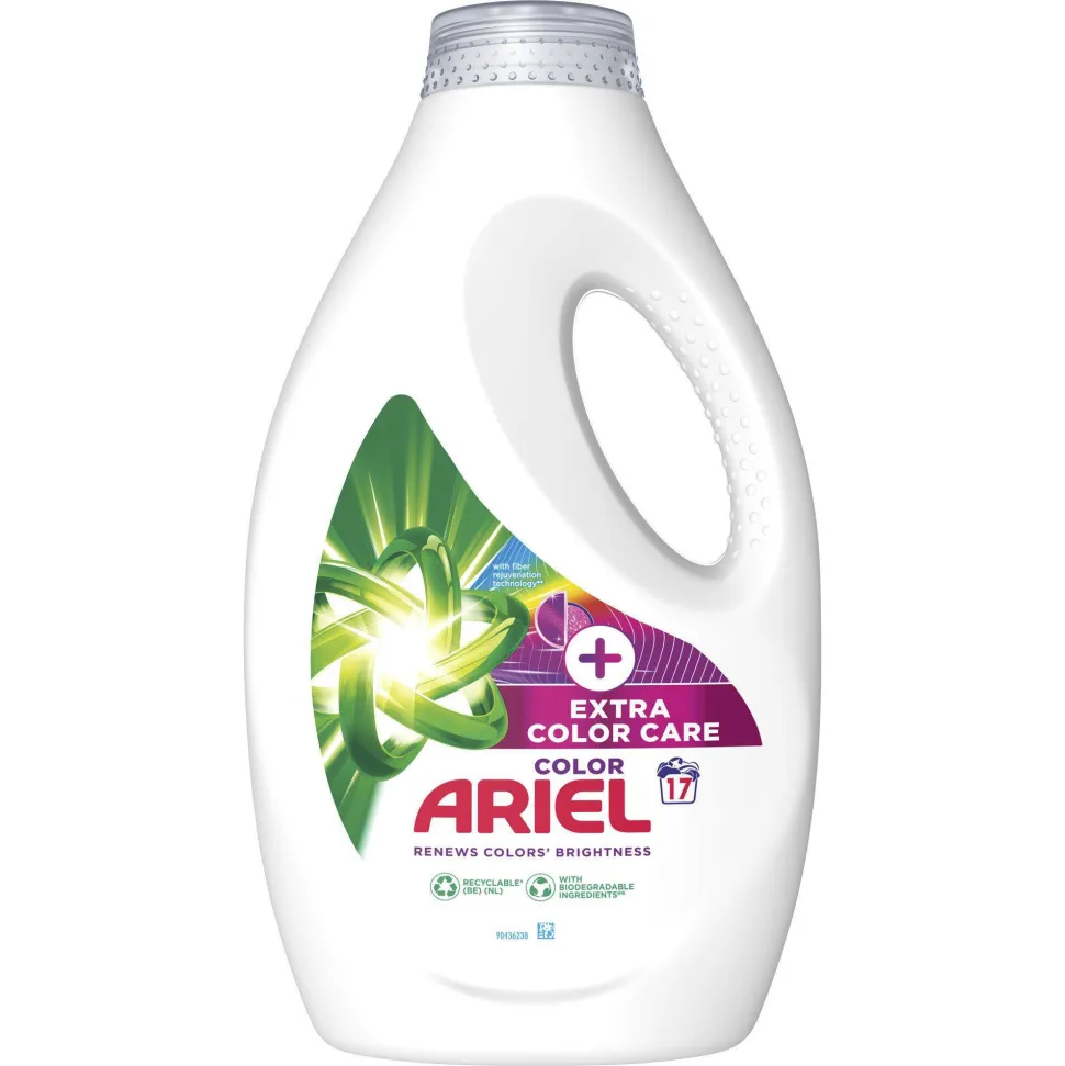 Ariel Vloeibaar Wasmiddel + Extra Kleurverzorging - 4 X 17 Wasbeurten - 68 Wasbeurten
