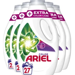 Ariel Vloeibaar Wasmiddel + Extra Kleurverzorging - 5 X 27 Wasbeurten - 135 Wasbeurten