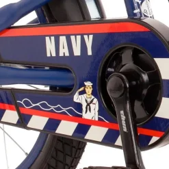 Bachtenkirch Navy Kinderfiets 18 Inch Donkerblauw