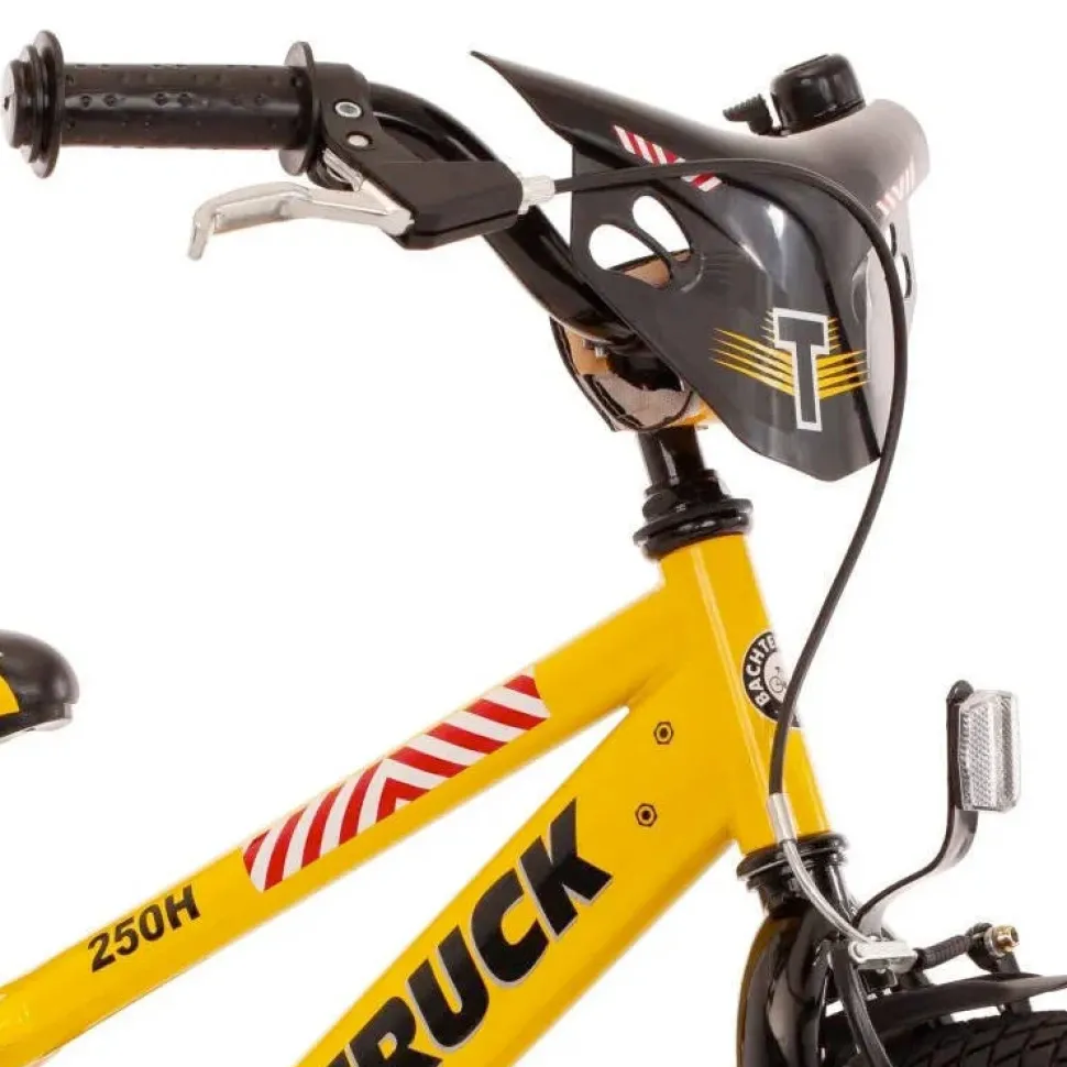 Bachtenkirch Truck Kinderfiets 14 Inch Geel