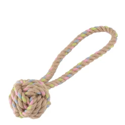 Beco Hondenspeelgoed Hennep Touwbal M (6,5X26 Cm)