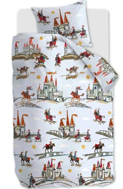 Beddinghouse Katoenen Dekbedovertrek 1 Persoons Good Knights (140X200 Cm)