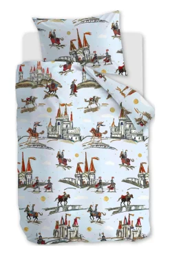 Beddinghouse Katoenen Dekbedovertrek Peuter Good Knights (120X150 Cm)