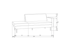 Bepurehome Daybed Rechts Rodeo