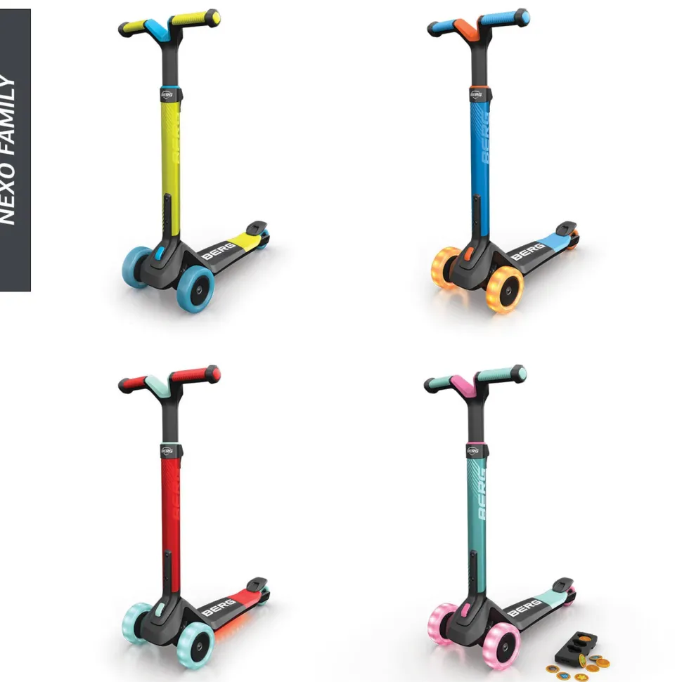 Berg Nexo Kinderstep - Opvouwbaar