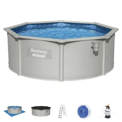 Bestway Zwembad Hydrium Set Inclusief Zandfilter (O360 Cm)