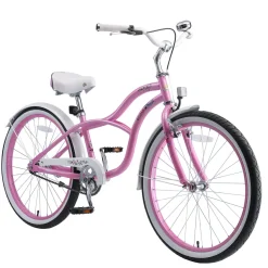 Bikestar Classic Kinderfiets 24 Inch Roze