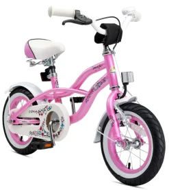 Bikestar Cruiser Kinderfiets 12 Inch Roze