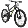 Bikestar Mtb Fully Kinderfiets 24 Inch Zwart