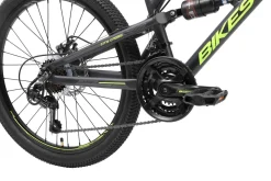 Bikestar Mtb Fully Kinderfiets 24 Inch Zwart