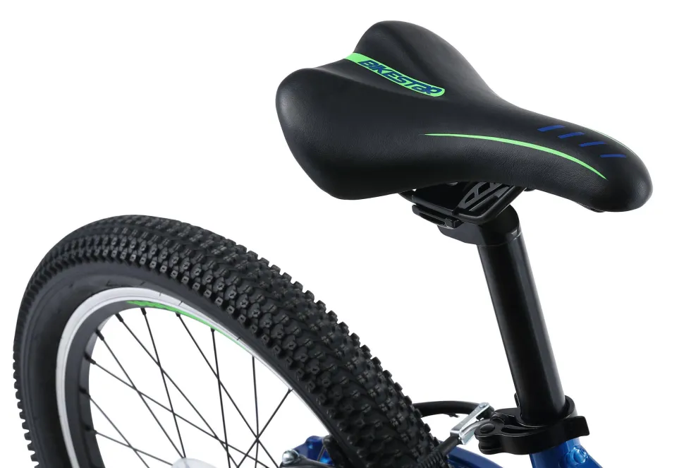 Bikestar Mtb Kinderfiets 20 Inch Blauw /Groen, 7 Speed