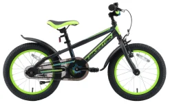Bikestar Urban Jungle Kinderfiets 16 Inch Zwart /Groen