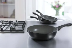 Bk Bk Wokpan Easy Basic Ceramic - O 28 Cm - Keramische Anti-Aanbaklaag