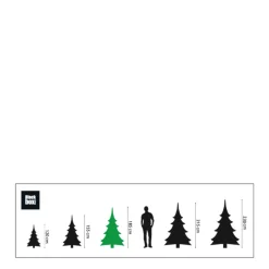 Black Box Trees Kerstboom Millington (H185 X O109 Cm)