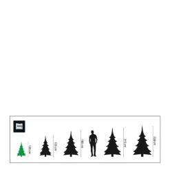 Black Box Trees Kerstboom Millington (H120 X O71 Cm)
