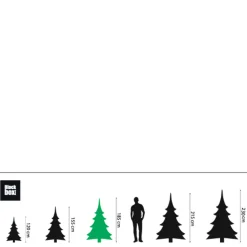 Black Box Trees Verlichte Kerstboom Frasier (H185 X O124 Cm)