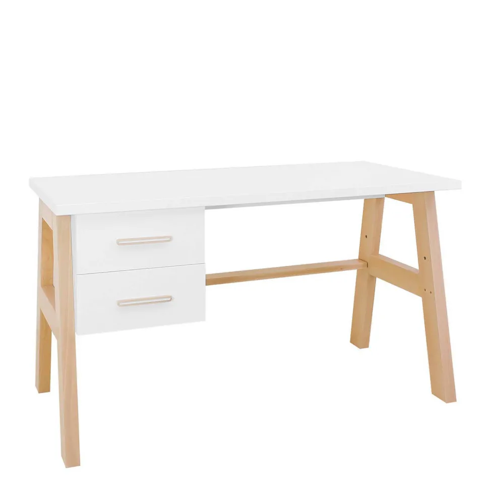 Bopita Bureau Lisa Wit/Naturel