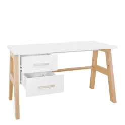 Bopita Bureau Lisa Wit/Naturel