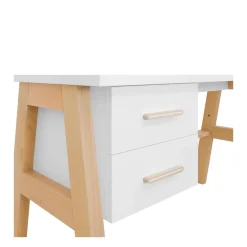 Bopita Bureau Lisa Wit/Naturel