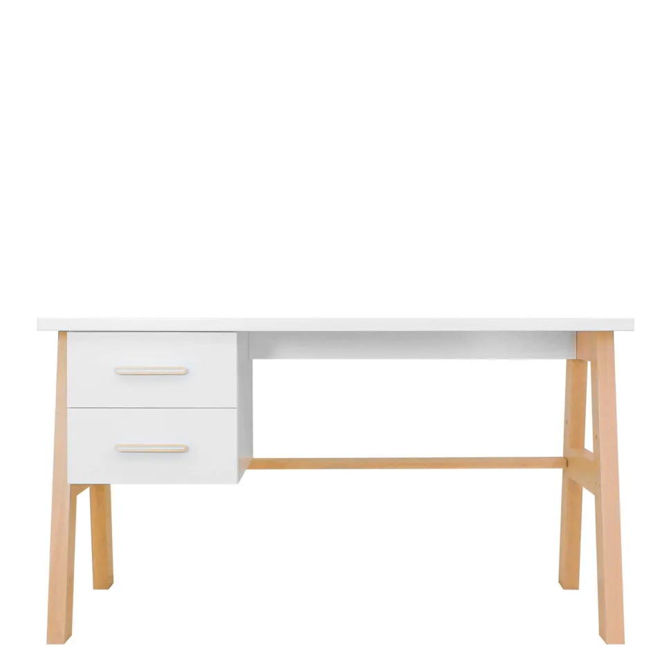 Bopita Bureau Lisa Wit/Naturel