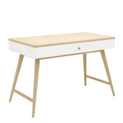 Bopita Bureau Paris Wit/Eiken