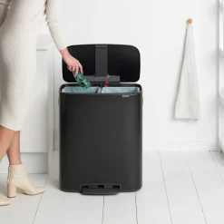 Brabantia Bo Prullenbak (2X30L) (Afvalscheiding)