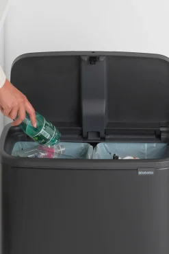 Brabantia Bo Touch Bin Prullenbak (2X30L) (Afvalscheiding)