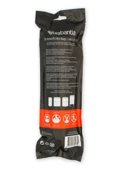 Brabantia Perfectfit Afvalzak (30L) (6 X 20 Zakken)