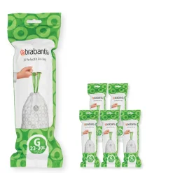 Brabantia Perfectfit Afvalzak (23-30L) (6 X 20 Zakken)