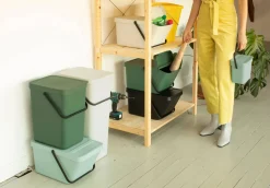 Brabantia Sort & Go Stapelbaar Stapelbare Afvalemmer (20L)