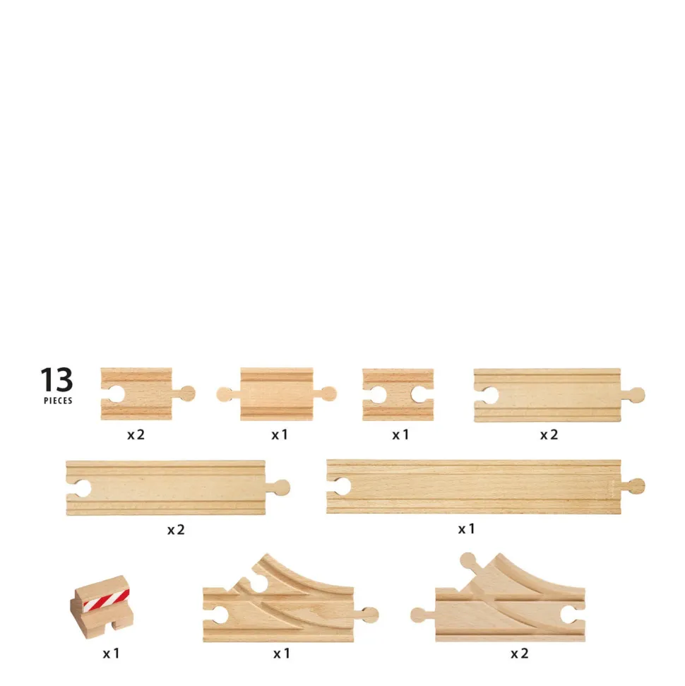 Brio Houten Beginners Railset B - 33394