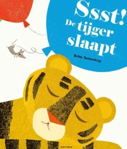 Britta Teckentrup Ssst! De Tijger Slaapt