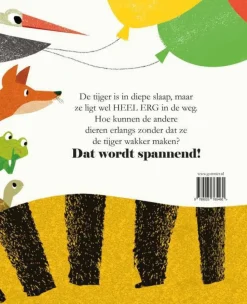 Britta Teckentrup Ssst! De Tijger Slaapt