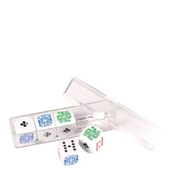 Buffalo 5 Dobbelstenen Poker 16Mm In Doosje Set Van 5 Pokerdobbelstenen In Doosje