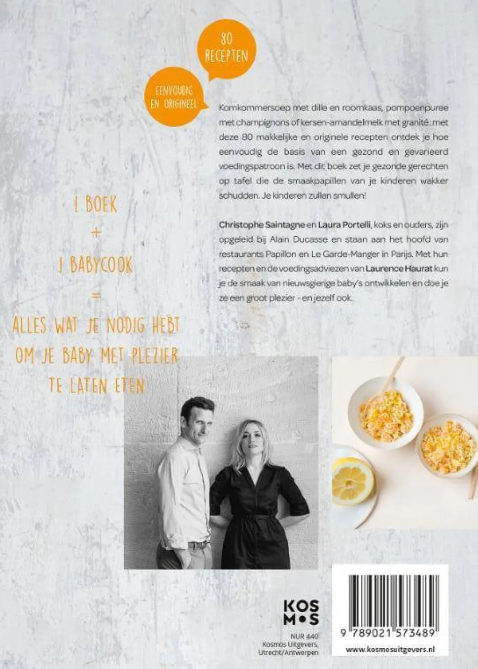 Christophe Saintagne En Laura Portelli Beaba Mijn Eerste Hapjes Met Babycook