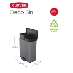 Curver Deco Duo Bin Afvalbak